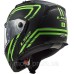 Мотошолом LS2 FF324 Metro Evo Firefly Matt Glow Green P/J (S)