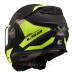 Мотошолом LS2 FF901 Advant X Oblivion Matt Black Hi-Viz Yellow (M)