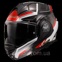 Мотошолом LS2 FF901 Advant X Spectrum Black White Red (S) Мотошолом LS2 FF901 Advant X Spectrum Black White Red (S)