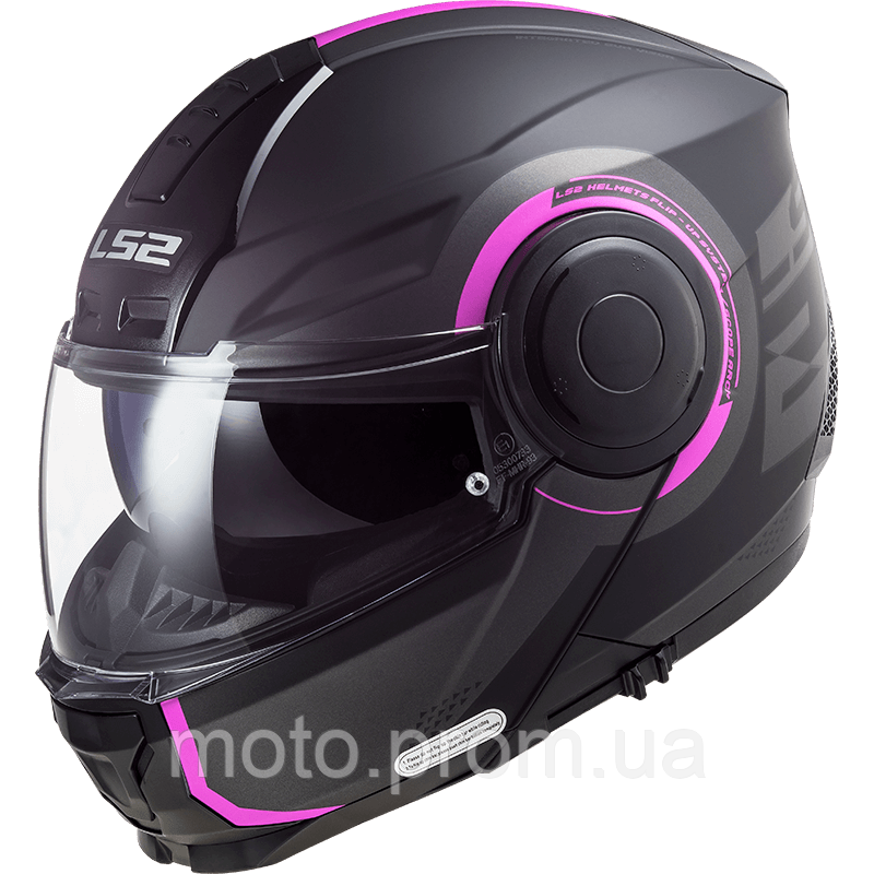 Мотошолом LS2 FF902 Scope Arch Matt Titanium Pink (XS)