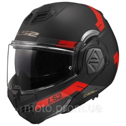Мотошолом LS2 FF906 Advant Bend Matt Black Red (M) Мотошолом LS2 FF906 Advant Bend Matt Black Red (M)