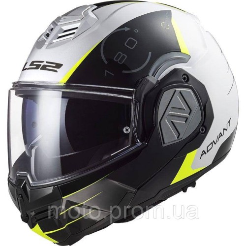 Мотошолом LS2 FF906 Advant Codex White Black (L)