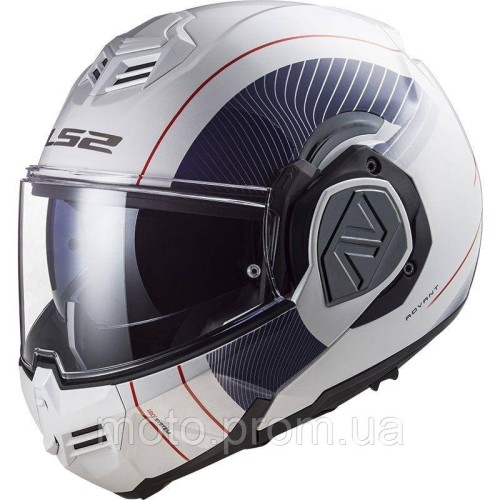 Мотошолом LS2 FF906 Advant Cooper White Blue (M)
