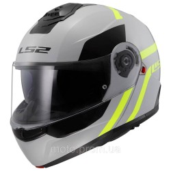 Мотошолом LS2 FF908 Strobe 2 Autox Grey H-V Yellow (M)