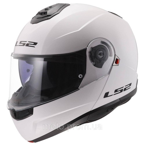 Мотошолом LS2 FF908 Strobe 2 Gloss White (L)