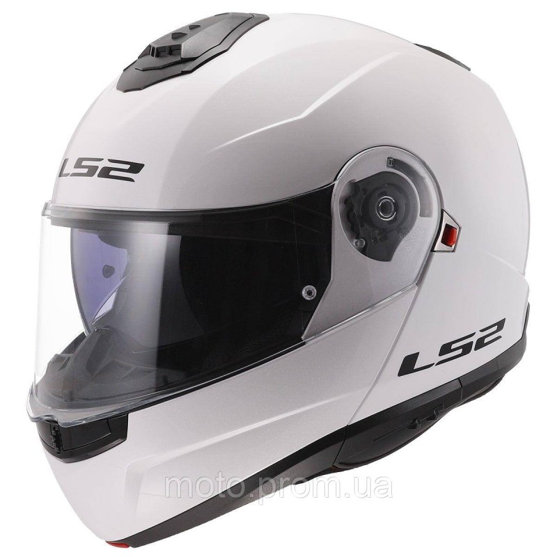 Мотошолом LS2 FF908 Strobe 2 Gloss White (XXL)