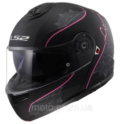 Мотошолом LS2 FF908 Strobe 2 Lux Matt Black Pink (XS) Мотошолом LS2 FF908 Strobe 2 Lux Matt Black Pink (XS)