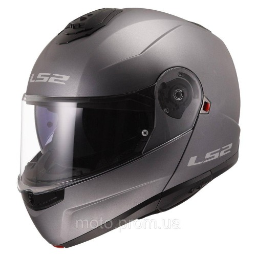 Мотошолом LS2 FF908 Strobe 2 Matt Titanium (XS)