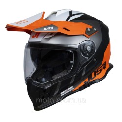 Мотошолом Just1 J34 Pro Outerspace Fluo Orange Black (XL) Мотошолом Just1 J34 Pro Outerspace Fluo Orange Black (XL)