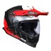 Мотошолом Just1 J34 Pro Outerspace Fluo Red Black (S)