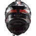 Мотошолом LS2 MX701 C Explorer Frontier Gloss Titanium Red (S)