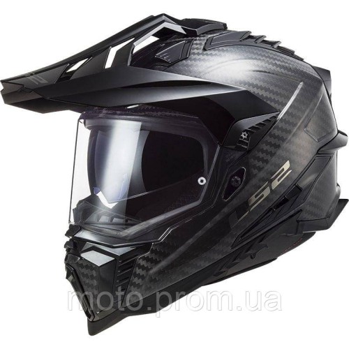 Мотошолом LS2 MX701 C Explorer Gloss Carbon (XXL)