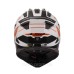 Мотошолом LS2 MX702 Pioneer 2 Namib White Orange (L)