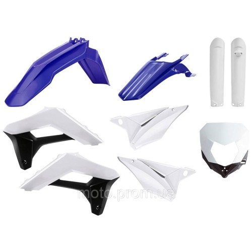 Пластик Polisport ENDURO kit - Sherco (17-) [Blue/White] Sherco