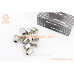 Лампа повороту (біла з цоколем) 12V/10W G18 BA15S, к-кт 10шт