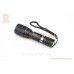 Ліхтар LED Cree XML-T6 (Zoom) 700 lumen ручний, алюмінієвий, AКБ Li-ion 3.7V 18650 зарядка від авто/220V, вологозахисний, чорний
