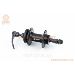 Втулка задня MTB алюмінієва 14Gx36H під вільнобіг, Disk-brake, 2 пром-підшипники 6200 2RS, кріпл. ексцентрик, чорна MS31R Втулка задня MTB алюмінієва 14Gx36H під вільнобіг, Disk-brake, 2 пром-підшипники 6200 2RS, кріпл. ексцентрик, чорна MS31R