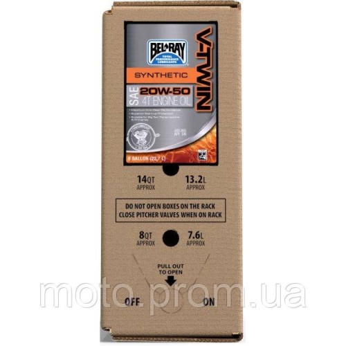 Масло моторне Bel-Ray V-TWIN Syntetic Engine Oil [23л] 20w-50