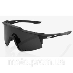 Окуляри 100% SpeedCraft Sunglasses [Soft Tact Black] Grey Lens