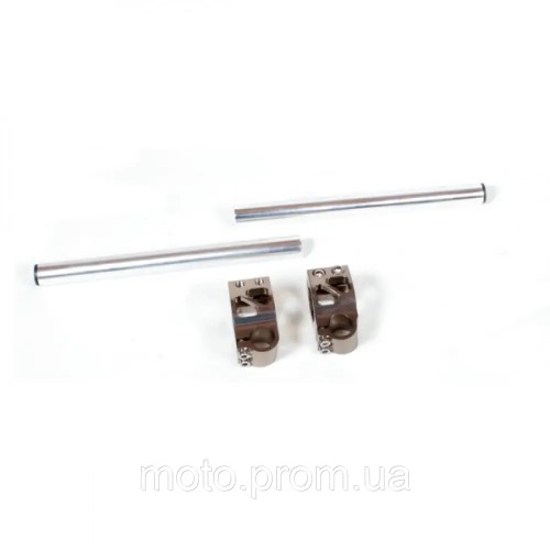 MT250-10 ТРУБКИ РУЛЯ (КЛИПОНЫ)+КРЕПЛЕНИЯ