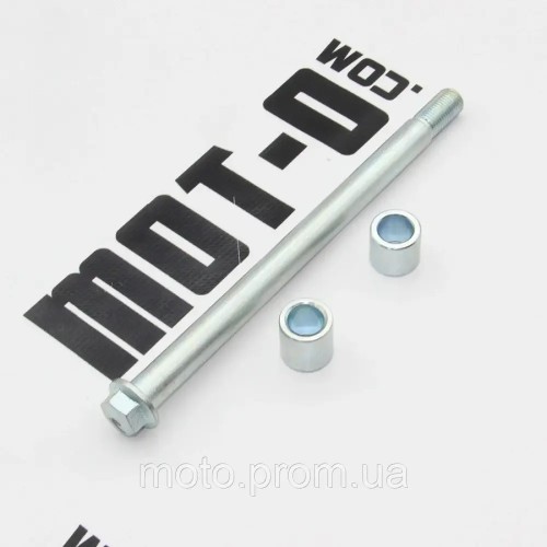 Вісь переднього колеса+втулка (л+п) KOVI 125-4Т (125/150 Pit Bike)