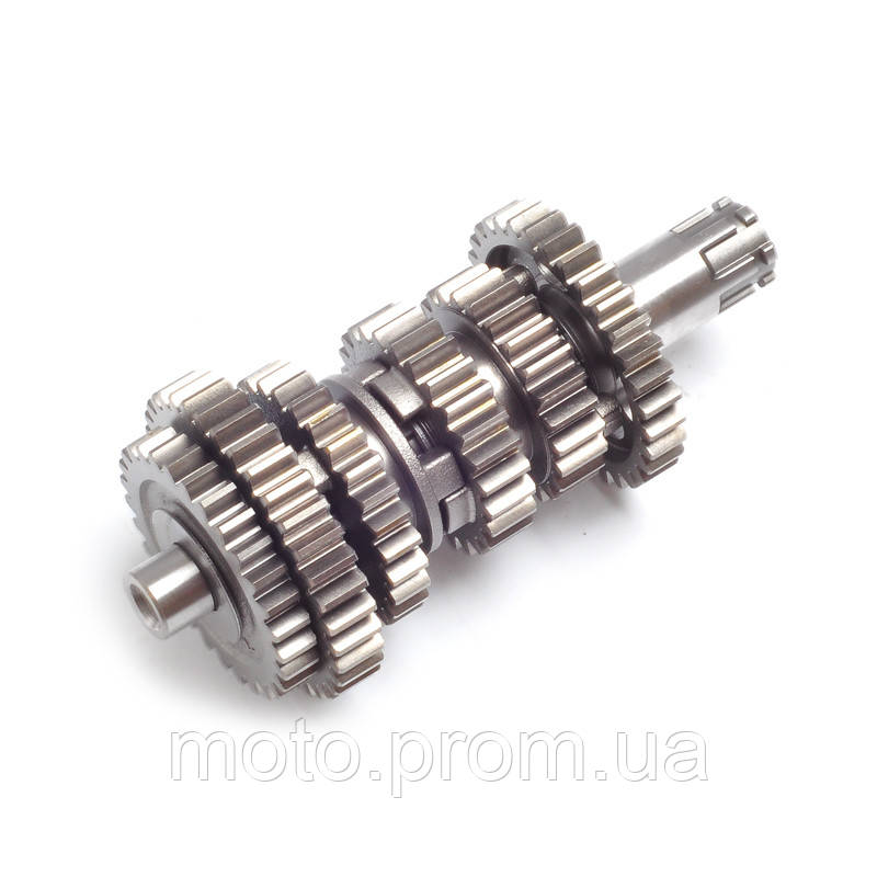 Вторичный вал КПП в сборе (L=147мм) Shineray XY150GY-11B