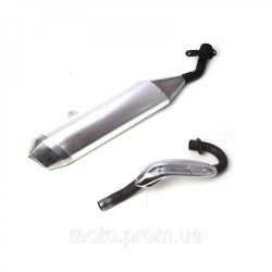 Глушник у зборі (NEW) Shineray XY250GY-6С Глушник у зборі (NEW) Shineray XY250GY-6С
