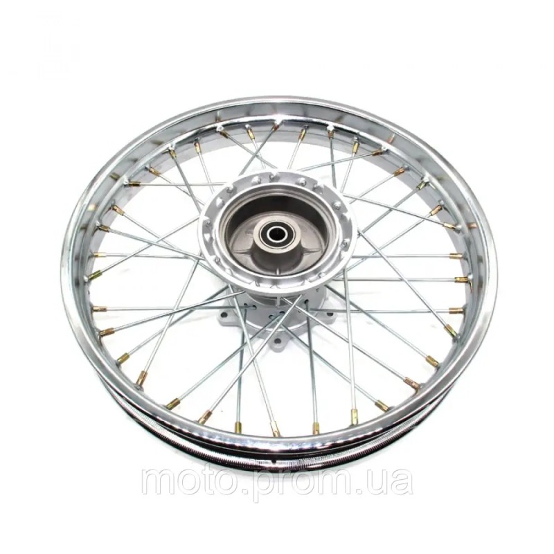 Диск задний R18*2,15J хром (под бараб., 17мм, 6 болт. звезды) Shineray XY200GY-6С