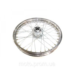 Диск передній R19*1.85J, хром. (4 болт. кріп. диска, вісь 15мм) XY250GY-9А Диск передній R19*1.85J, хром. (4 болт. кріп. диска, вісь 15мм) XY250GY-9А