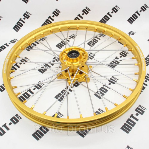 Диск передній R21*1.60J (golden) KOVI 