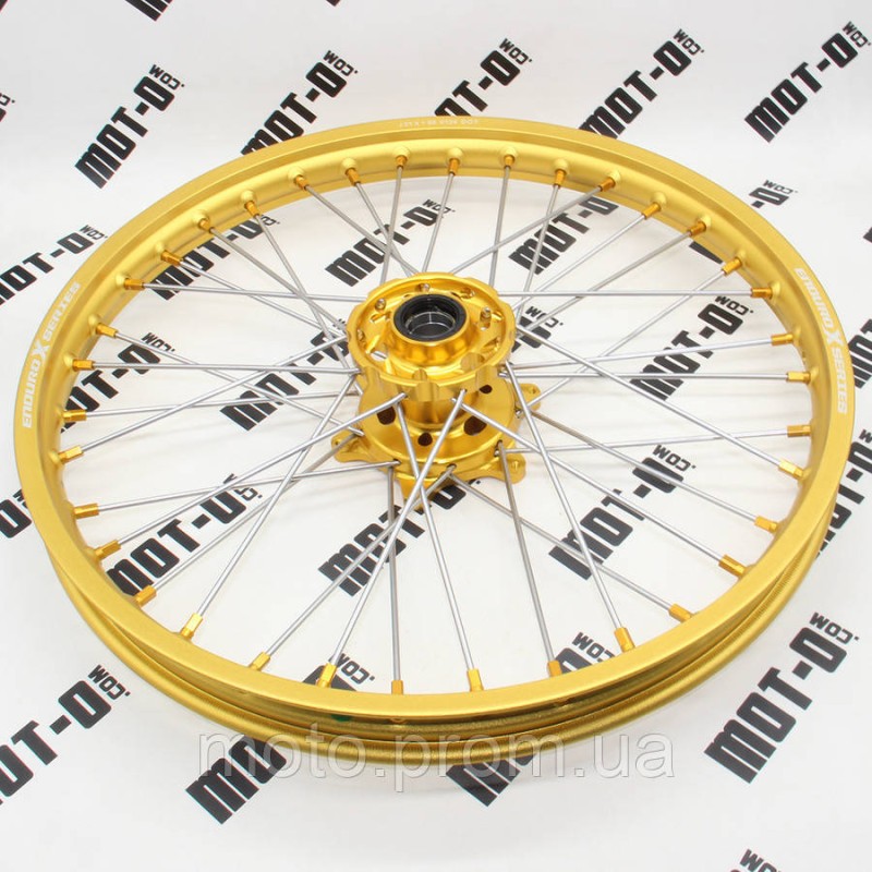 Диск передній R21*1.60J (golden) KOVI