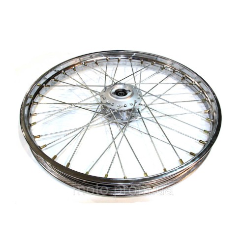 Диск передній R21*1.60J під 12 вісь (хром) Shineray XY200GY-9А