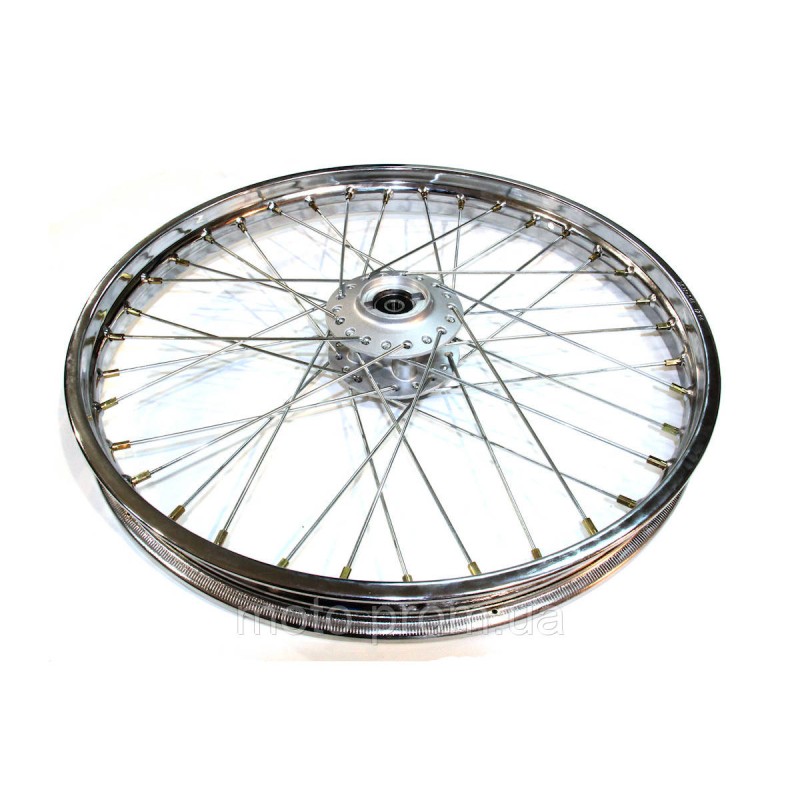 Диск передній R21*1.60J під 12 вісь (хром) Shineray XY200GY-9А