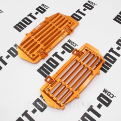 Защита радиатора, CNC, оранжевая 
