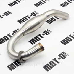 Колено глушителя KOVI 250-4T (CB250 ADVANCE) Колено глушителя KOVI 250-4T (CB250 ADVANCE)