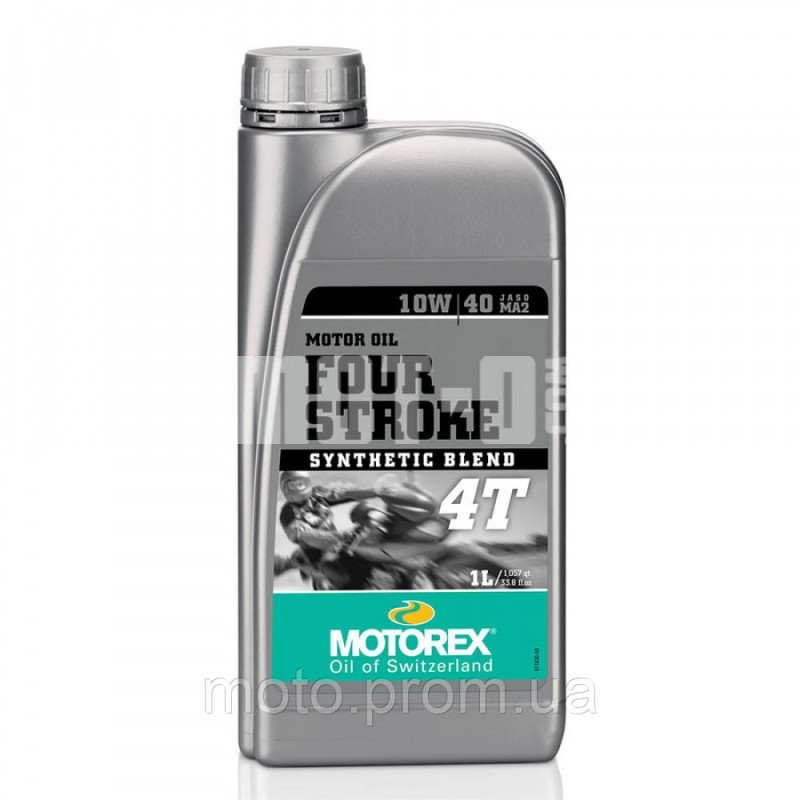 МАСЛО МОТОРНОЕ MOTOREX FOUR STROKE 4T 10W40 1 Л