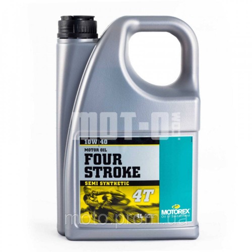 МАСЛО МОТОРНОЕ MOTOREX FOUR STROKE 4T 10W40 4 Л