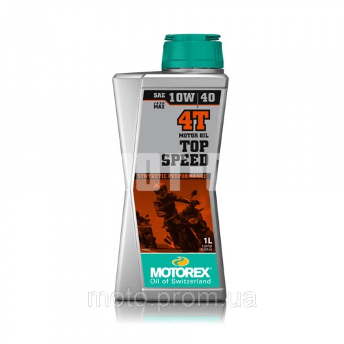 МАСЛО МОТОРНОЕ MOTOREX TOP SPEED 10W40 1 Л
