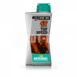 МАСЛО МОТОРНОЕ MOTOREX TOP SPEED 15W50 1 Л МАСЛО МОТОРНОЕ MOTOREX TOP SPEED 15W50 1 Л
