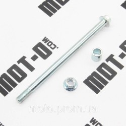 Вісь переднього колеса+втулка+гайка XY200-24 (DS200)