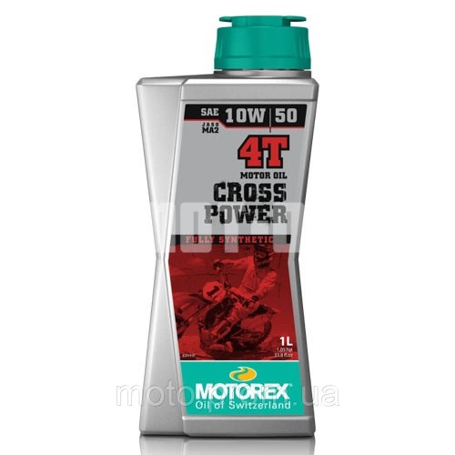 ОЛІЯ МОТОРНА MOTOREX CROSS POWER 4T 10W50 (1Л)
