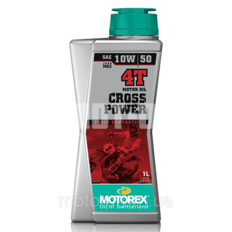 ОЛІЯ МОТОРНА MOTOREX CROSS POWER 4T 10W50 (1Л)