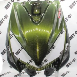 Обтічник фари (клюв), зелений FADA JOG-N YB125T-3