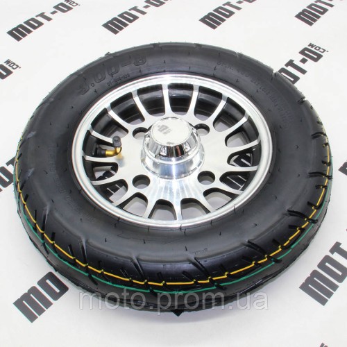 Диск задний+шина 3,00-8 Fada NiMBUS (FDET 08BRLA-72)