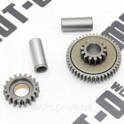 Шестерня стартера большая+малая+втулки (комплект 2шт.) KOVI NC250-4Т PRO Шестерня стартера большая+малая+втулки (комплект 2шт.) KOVI NC250-4Т PRO