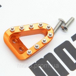Наконечник лапки тормоза CNC, оранжевый Наконечник лапки тормоза CNC, оранжевый