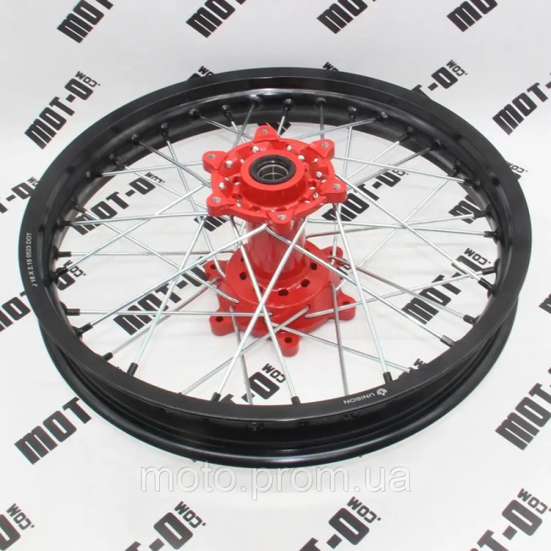 Диск задній 18*2,15, червоний KOVI MAX300, ADVANCE, START