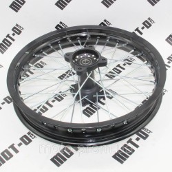 Диск задній, чорний 16*2,15J KOVI 150-4Т WD (150 Pit Bike)