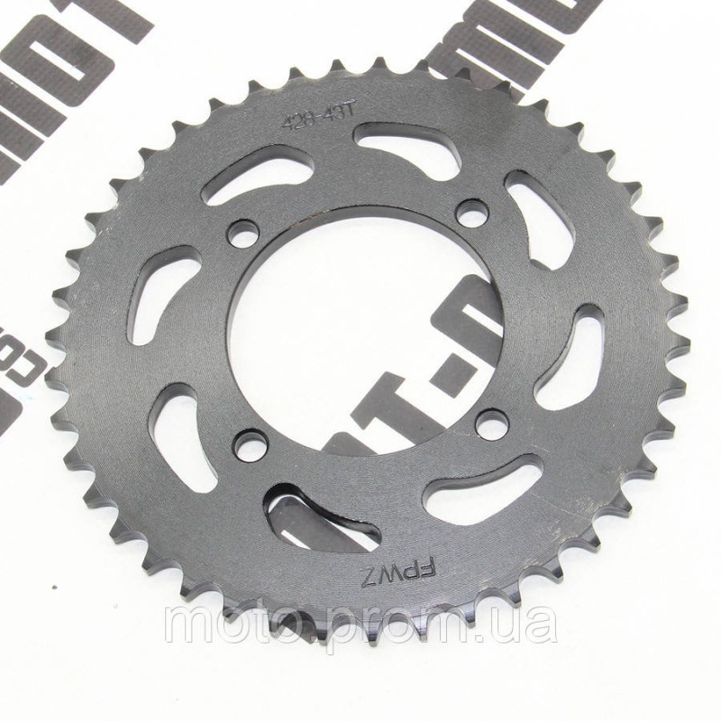 Зірка задня 428*43 KOVI 150-4Т WD (150 Pit Bike)