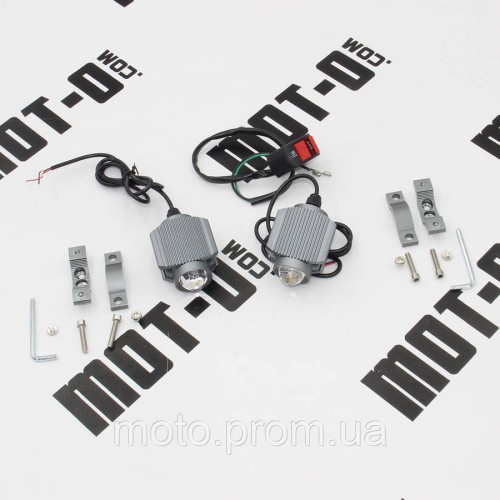 Фара LED дополнительная (2шт.) + кнопка Lifan LF150-2E